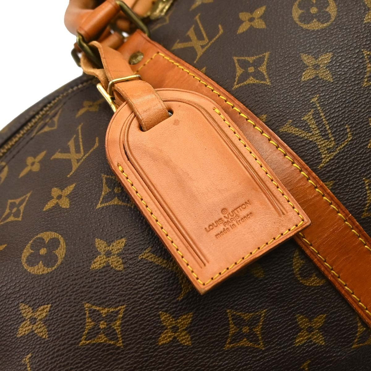 Louis Vuitton Keepall Monogram Canvas, Brown, Canvas, Travel Bag