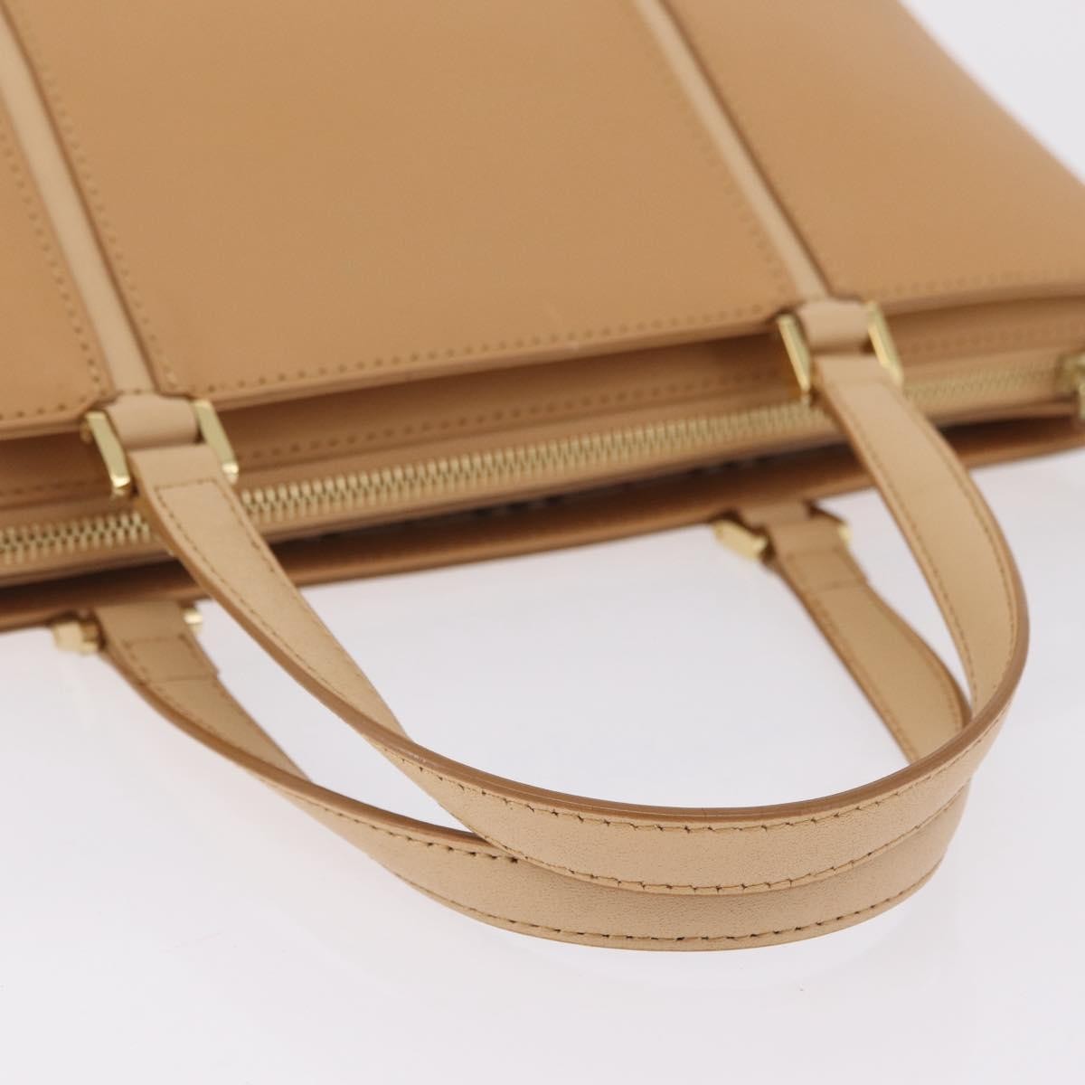 Burberry Handbag Leather, Beige, Leather, Handbag