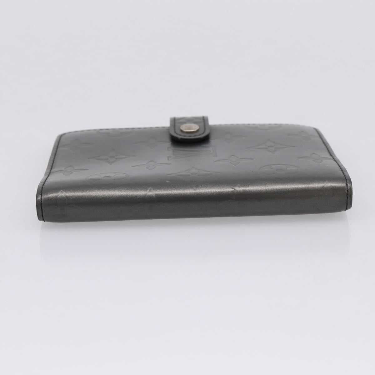 Louis Vuitton Agenda Cover Monogram Empreinte Leather, Gray, Canvas, Wallet
