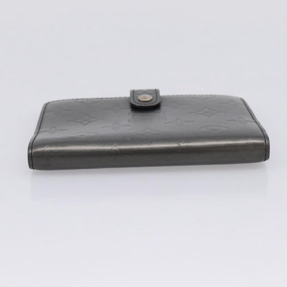 Louis Vuitton Agenda Cover Monogram Empreinte Leather, Gray, Canvas, Wallet