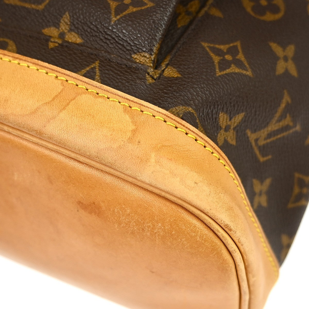 Louis Vuitton Vintage Montsouris Monogram Canvas, Brown, Canvas, Backpack