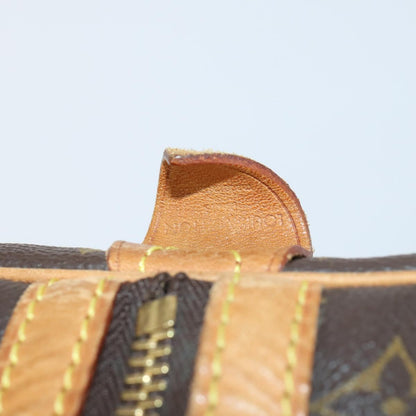 Louis Vuitton Sac Souple Handbag Monogram Canvas, BROWN, CANVAS, Handbag