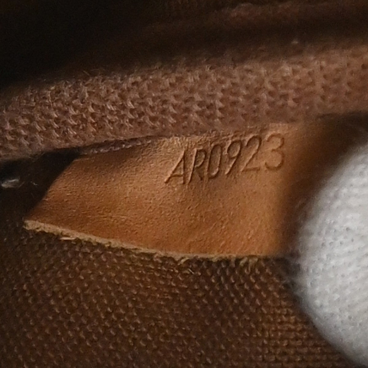 Louis Vuitton Saumur Monogram Canvas, Brown, Canvas, Shoulder Bag