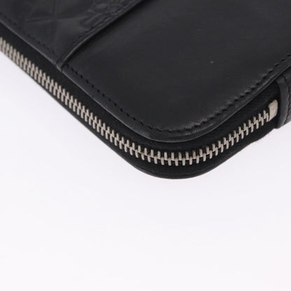 Chanel Zip Around iPad Case Quilted Lambskin, Black, Leather, Tech Accessory