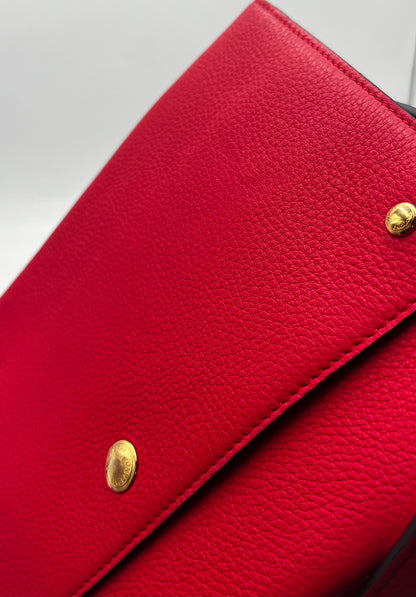 Burberry Shoulder bag Red leather, Red, Leather, Shoulder Bag