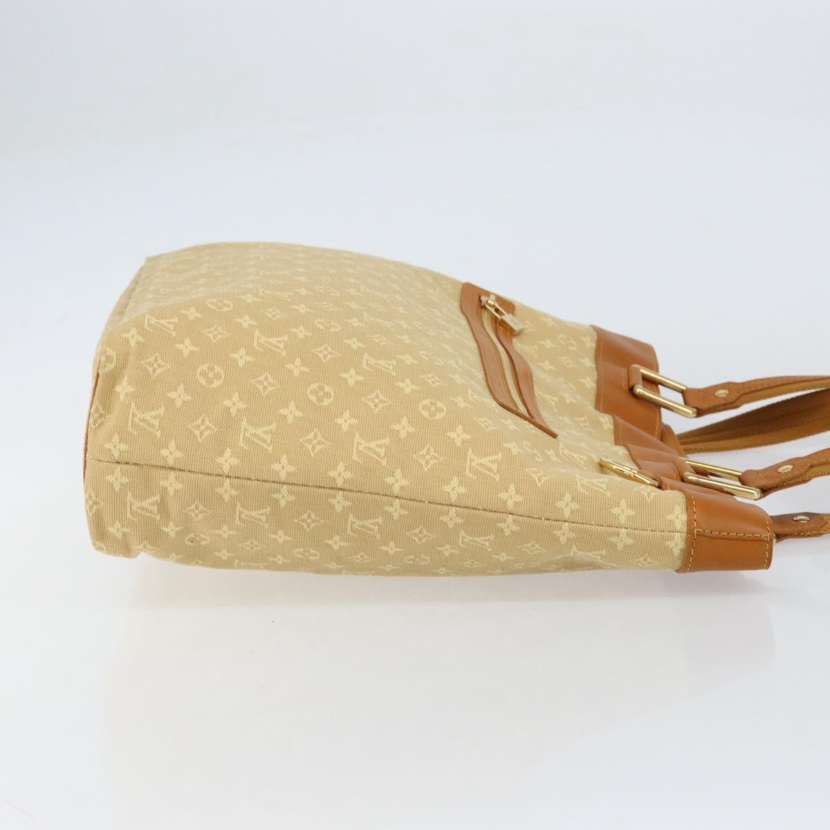 Louis Vuitton Lucille Mini Lin, Beige, Canvas, Handbag