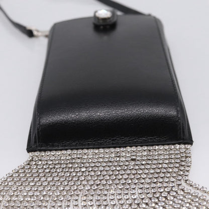 Miu Miu Shoulder Leather, Black, Leather, Shoulder Bag