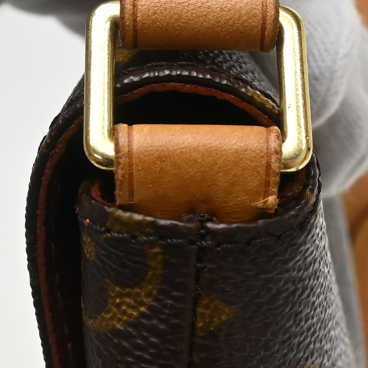 Louis Vuitton Musette Tango Monogram Canvas, Brown, Canvas, Shoulder Bag
