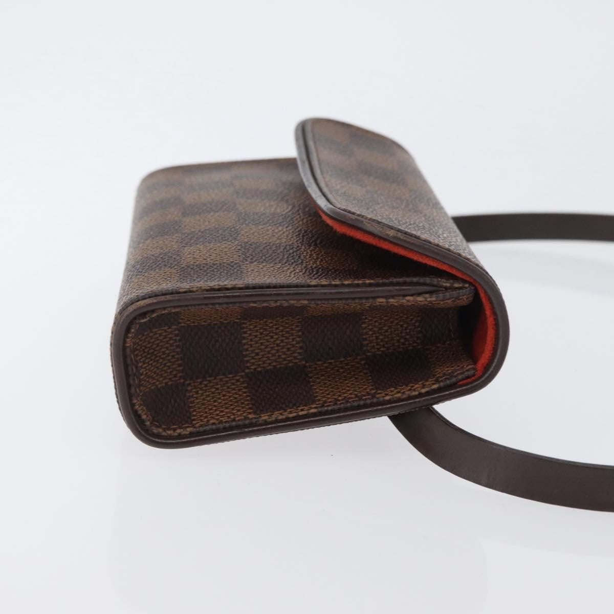 Louis Vuitton Florentine Waist Monogram Canvas, Brown, Canvas, Clutch