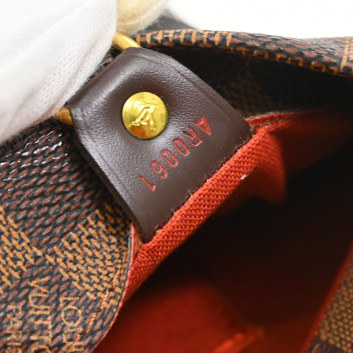 Louis Vuitton Clifton Damier Ebene, Brown, Canvas, Tote Bag