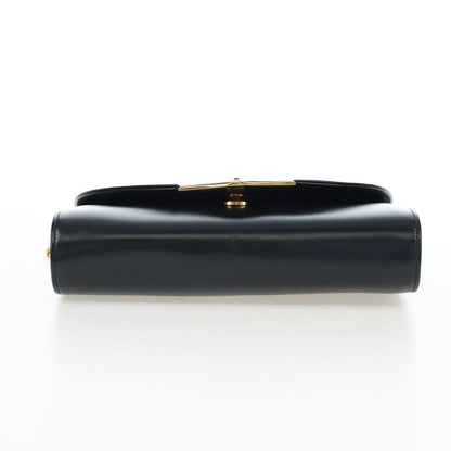 Cartier Sapphire Line Leather, Navy, Leather, Shoulder Bag