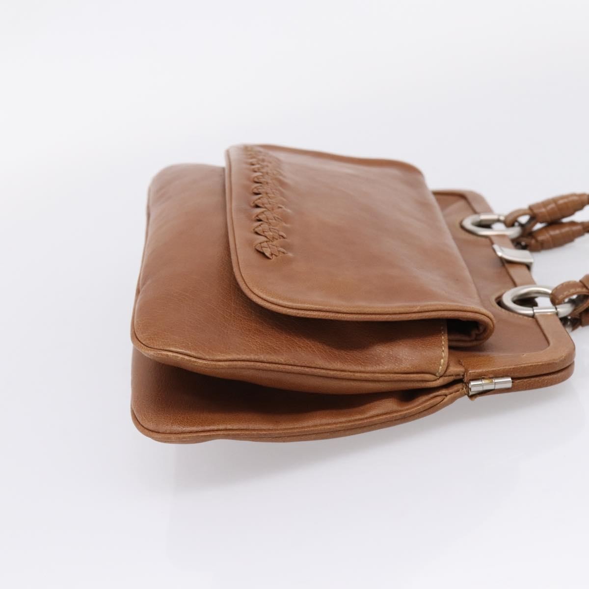 Bottega Veneta Intrecciato Handbag Intrecciato, Brown, Leather, Handbag