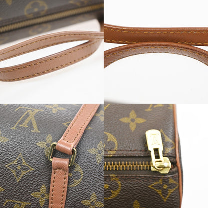 Louis Vuitton Papillon Monogram Canvas, Brown, Leather, Handbag