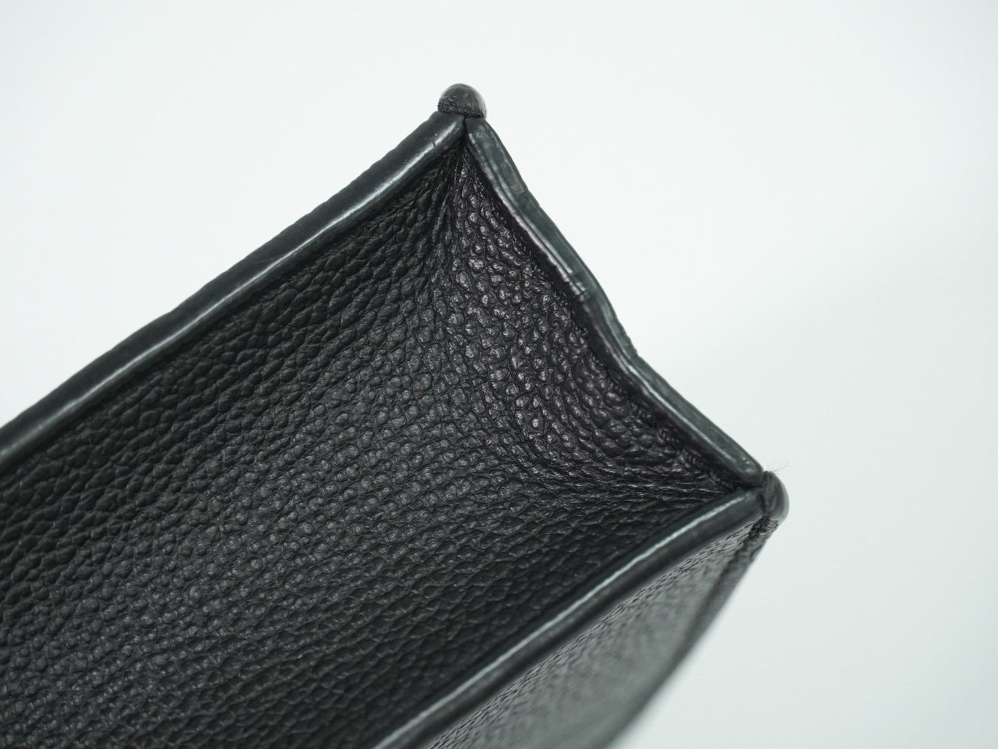 Louis Vuitton Petit Sac Plat Monogram Empreinte Giant, Black, Leather, Handbag