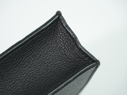 Louis Vuitton Petit Sac Plat Monogram Empreinte Giant, Black, Leather, Handbag