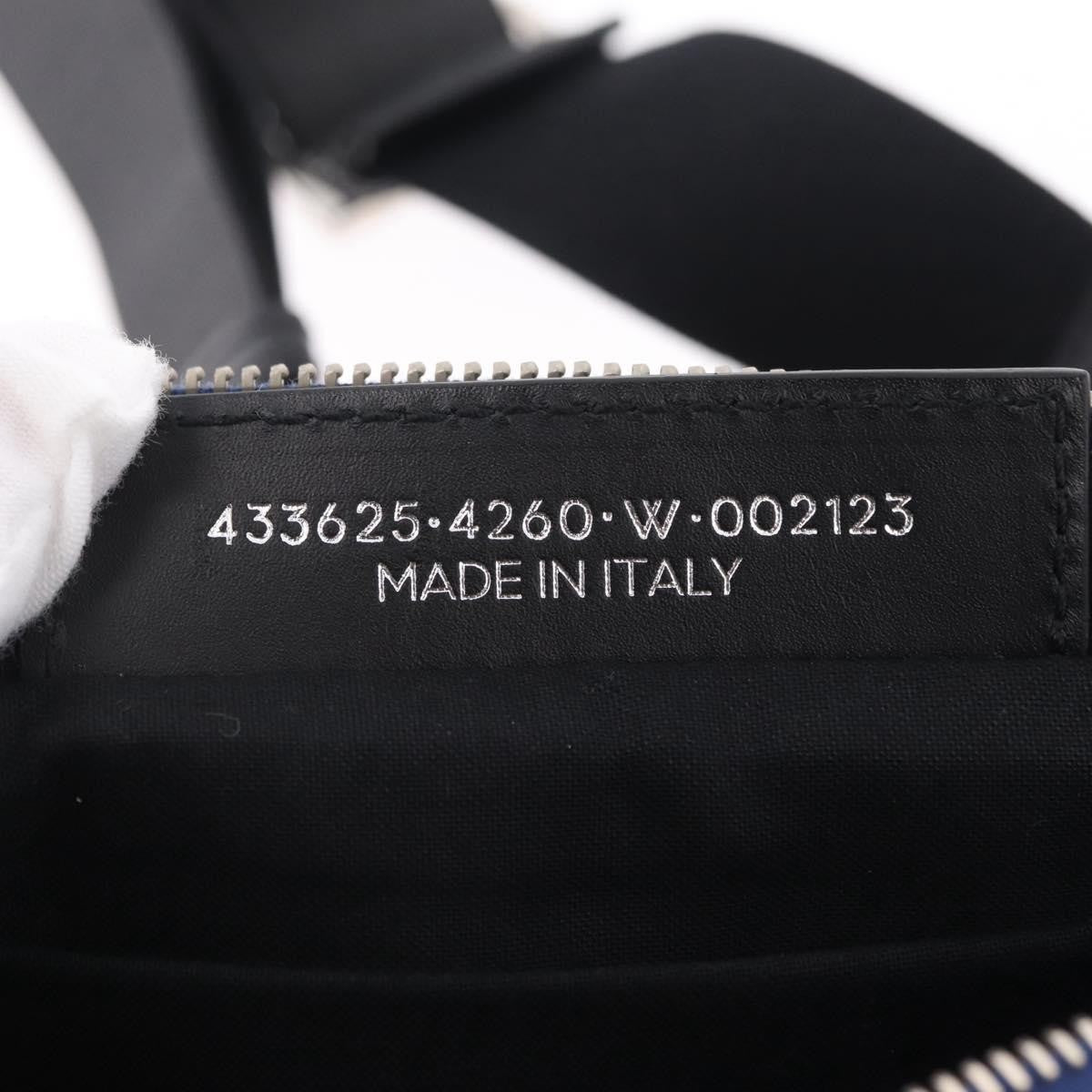 Balenciaga Navy Neo Lift Waist Canvas and Leather, Blue, Canvas, Handbag
