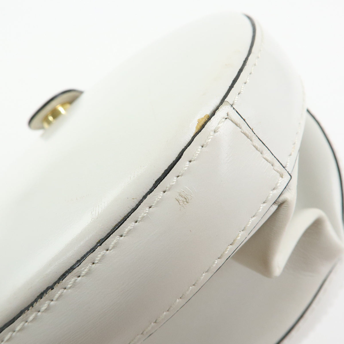 Loewe Vintage Leather, White, Leather, Shoulder Bag
