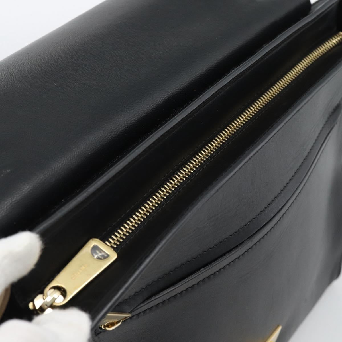 Celine Trapeze Leather with Suede, Blue, Leather, Handbag