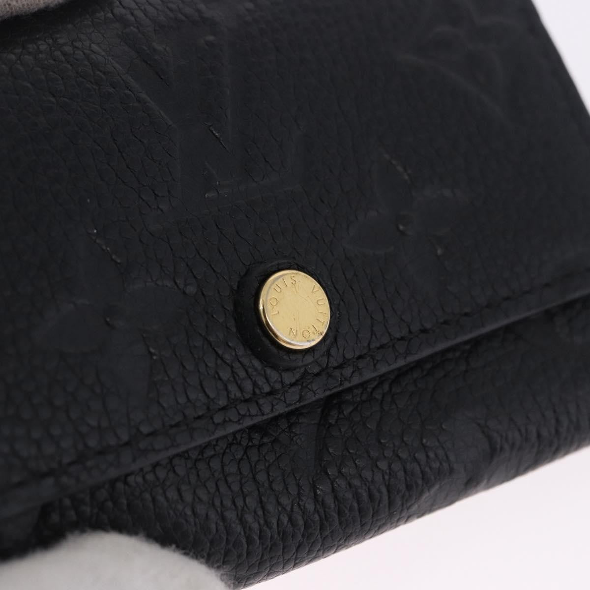Louis Vuitton Multiclés 6 monogramme empreinte, Black, Leather, Wallet