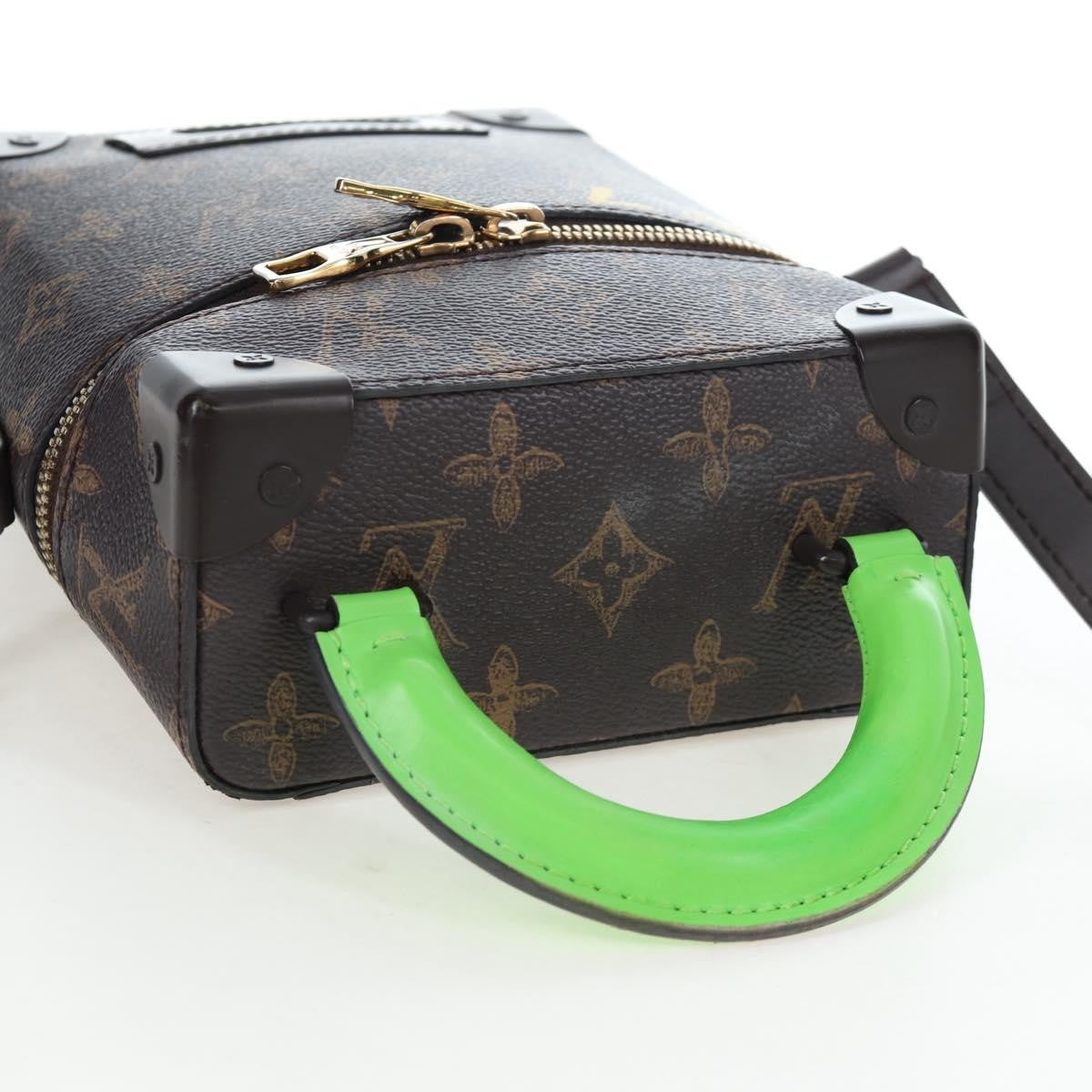 Louis Vuitton Vertical Box Trunk No.7 Trunk L'Oeil Vintage Monogram Canvas, Brown, Canvas, Handbag