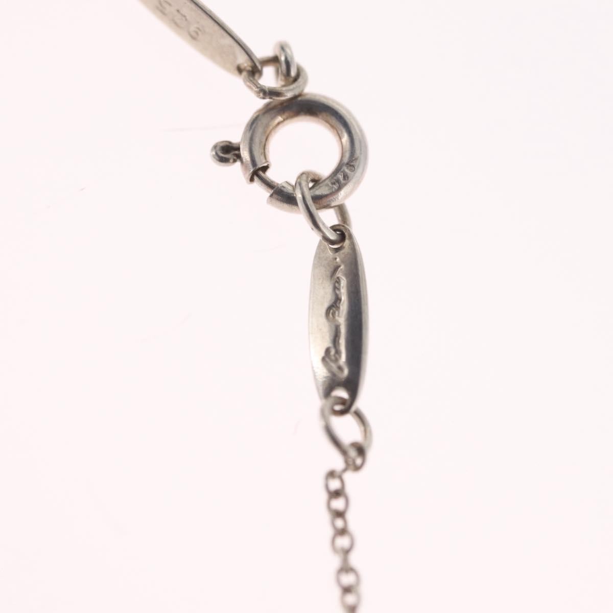 Tiffany & Co. Elsa Peretti Open Heart Pendant Sterling Silver, Silver, Sterling Silver, Necklace