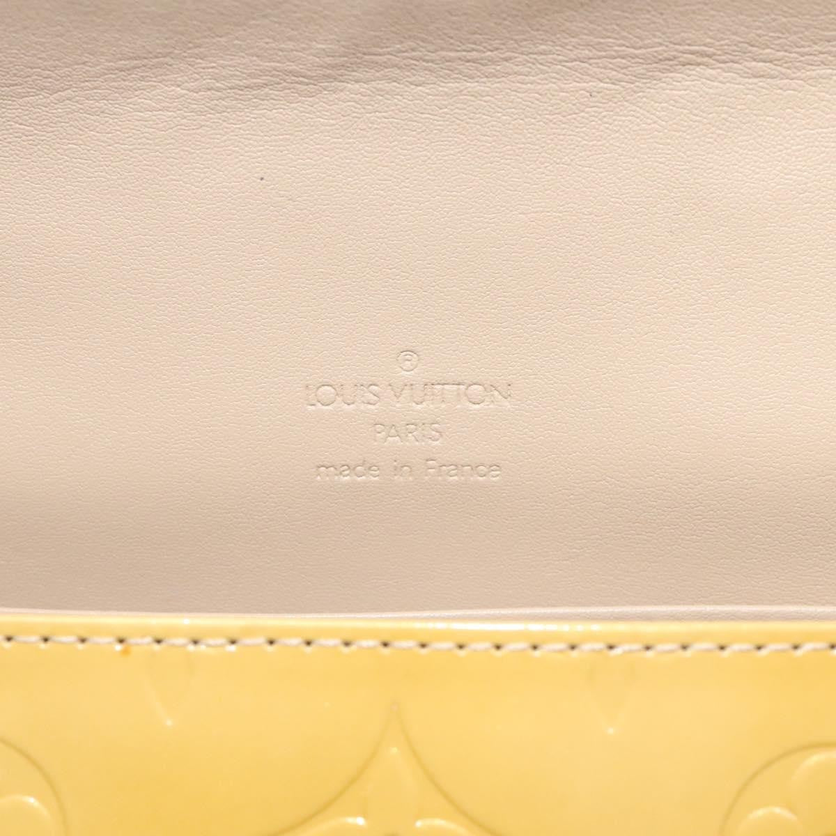 Louis Vuitton Thompson Street Monogram Vernis, Beige, Patent Leather, Shoulder Bag