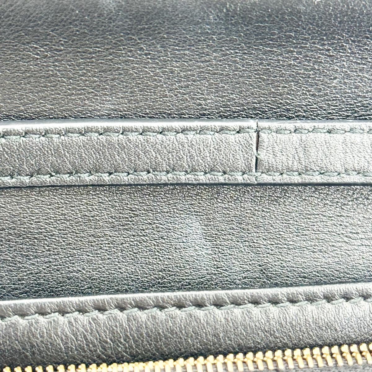 Gucci Wallet on Strap Microguccissima Leather, Black, Leather, Crossbody Bag