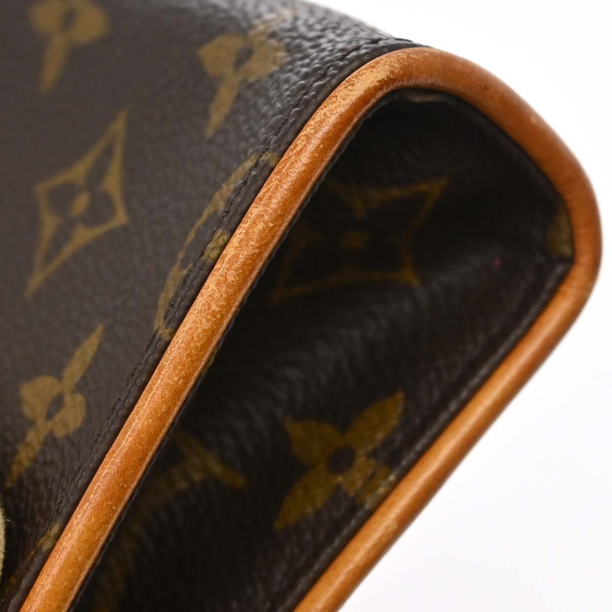 Louis Vuitton Florentine Waist Monogram Canvas, Brown, Canvas, Clutch