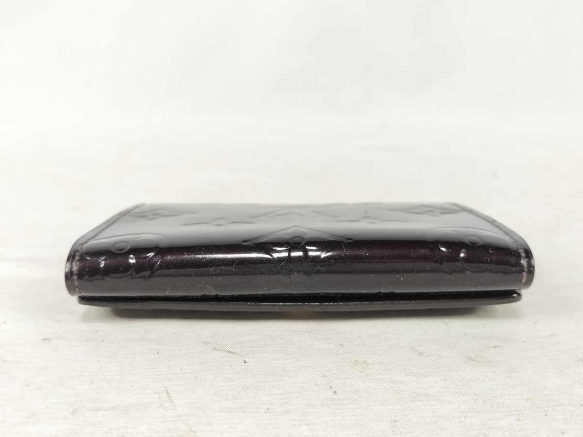Louis Vuitton Business Card Holder Monogram Empreinte Leather, Burgundy, Patent Leather, Card Holder