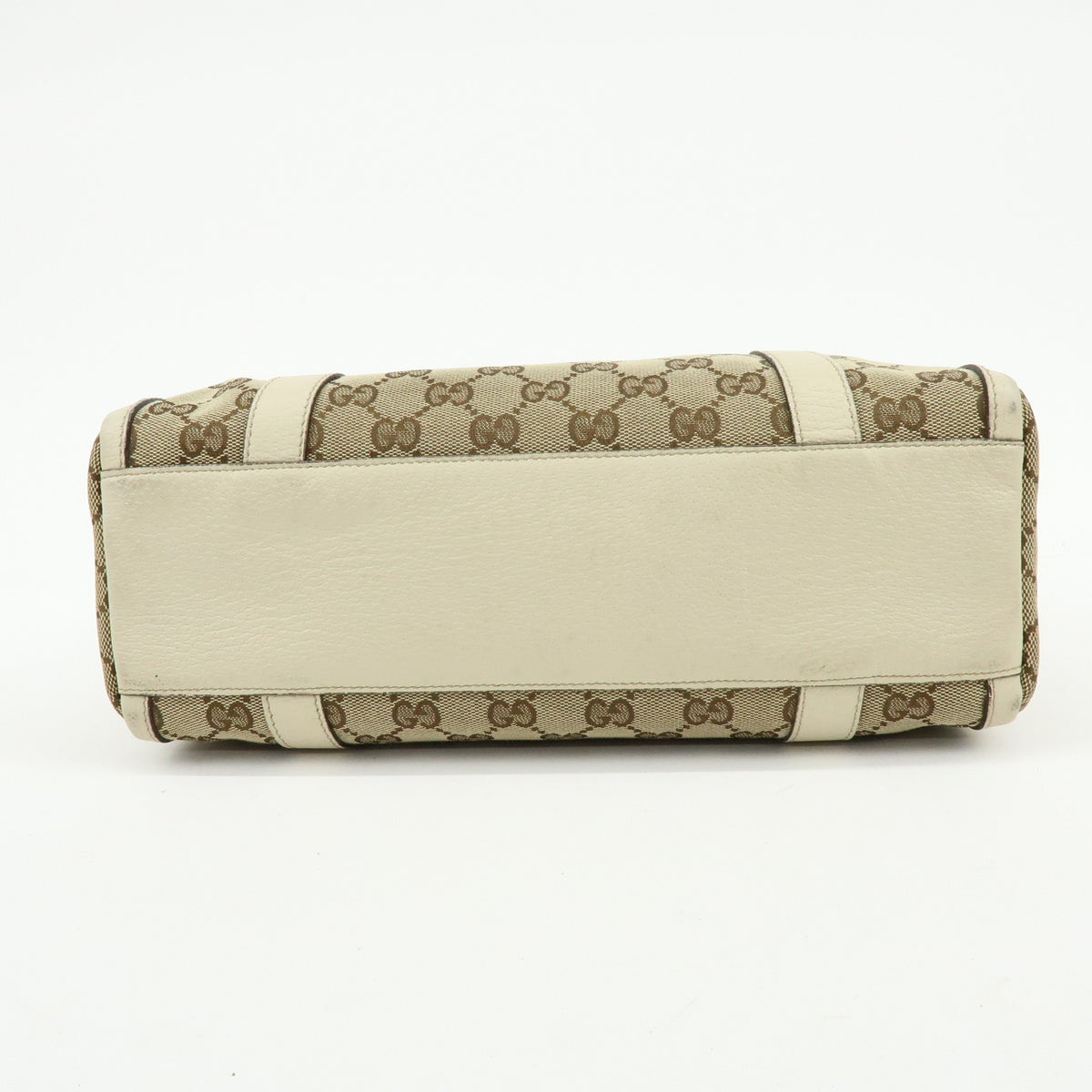 Gucci Abbey Boston GG Canvas, Beige, Canvas, Handbag