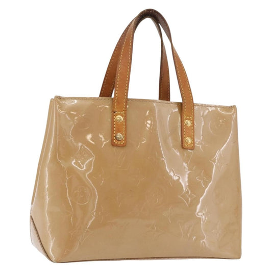 Louis Vuitton Reade Monogram Vernis, Brown, Patent Leather, Handbag