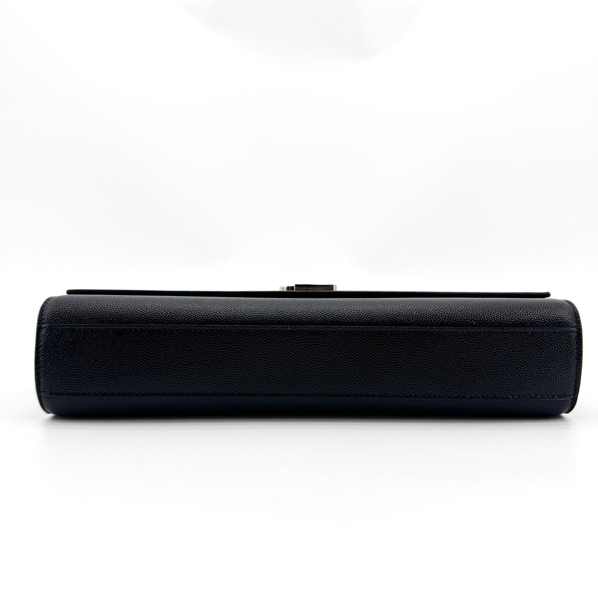 Saint Laurent Classic Monogram Leather, Black, Leather, Crossbody Bag