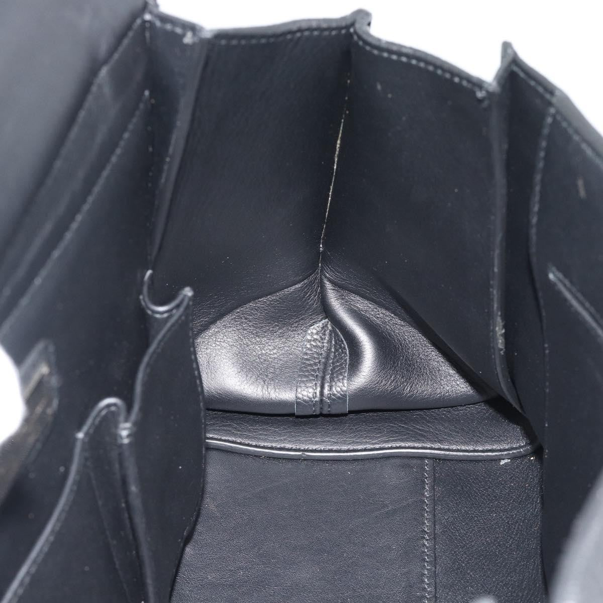 Salvatore Ferragamo Sofia Satchel Grainy Leather, Black, Leather, Handbag