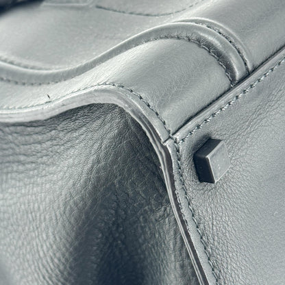 Celine Luggage Smooth Leather, Black, Leather, Handbag
