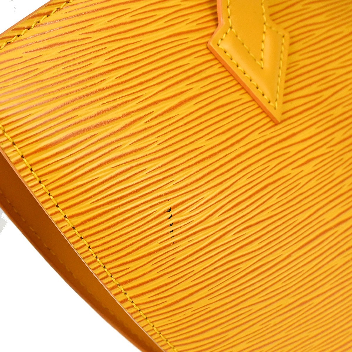 Louis Vuitton Saint Jacques Epi Leather, Yellow, Leather, Shoulder Bag