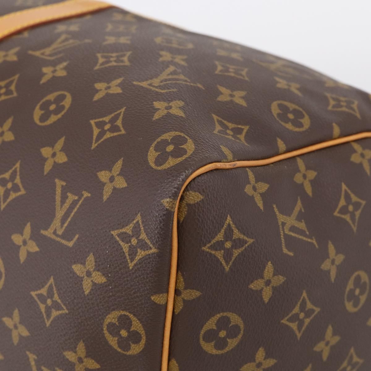 Louis Vuitton Keepall Monogram Canvas, Brown, Canvas, Travel Bag