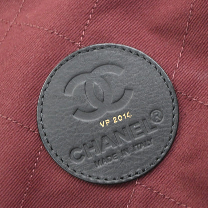 Chanel Horizontal Sport Weekender Quilted Coated Canvas, Black, Nylon, Travel Bag