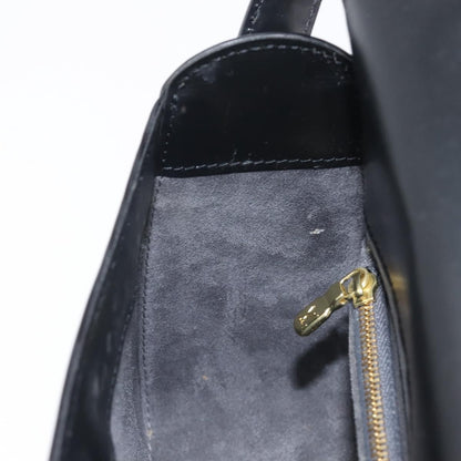 Louis Vuitton Buci Epi Leather, Black, Leather, Handbag