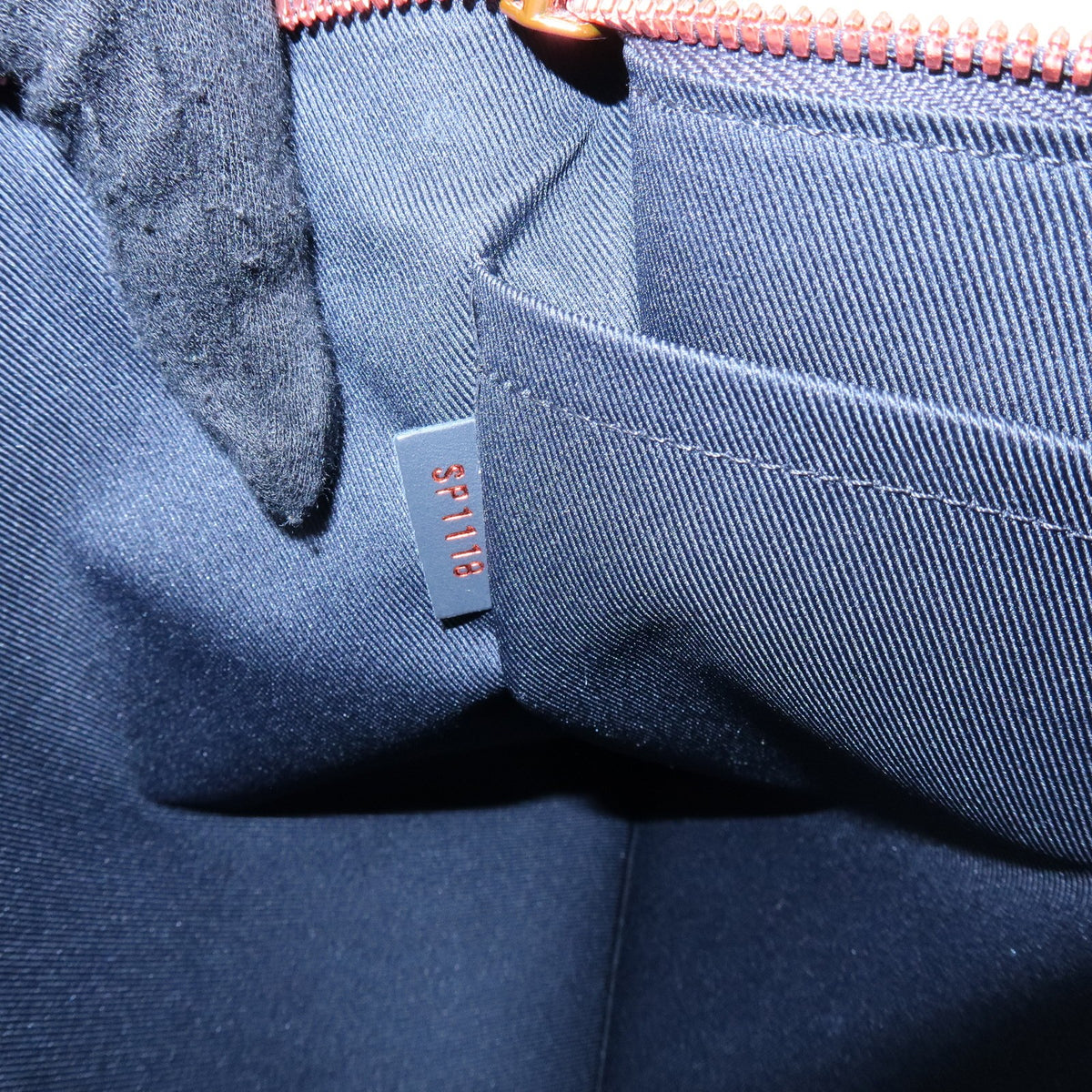 Louis Vuitton Pochette Apollo Limited Edition Upside Down Monogram Ink, Navy, Canvas, Clutch