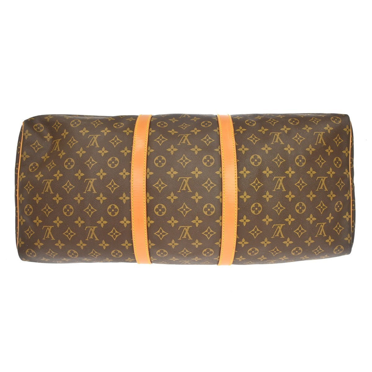 Louis Vuitton Keepall Monogram Canvas, Brown, Canvas, Travel Bag