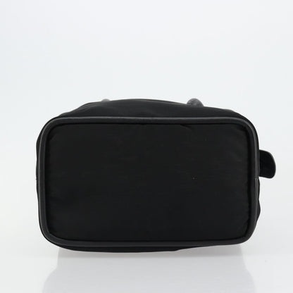 Celine Handbag Nylon, Black, Nylon, Handbag
