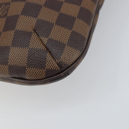 Louis Vuitton Bloomsbury Damier, Brown, Canvas, Handbag