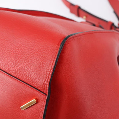 Loewe Hammock Leather, Red, Leather, Handbag