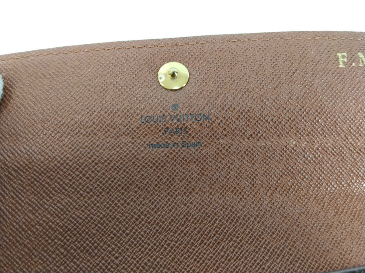 Louis Vuitton Alexandra Monogram Canvas, Brown, Canvas, Wallet