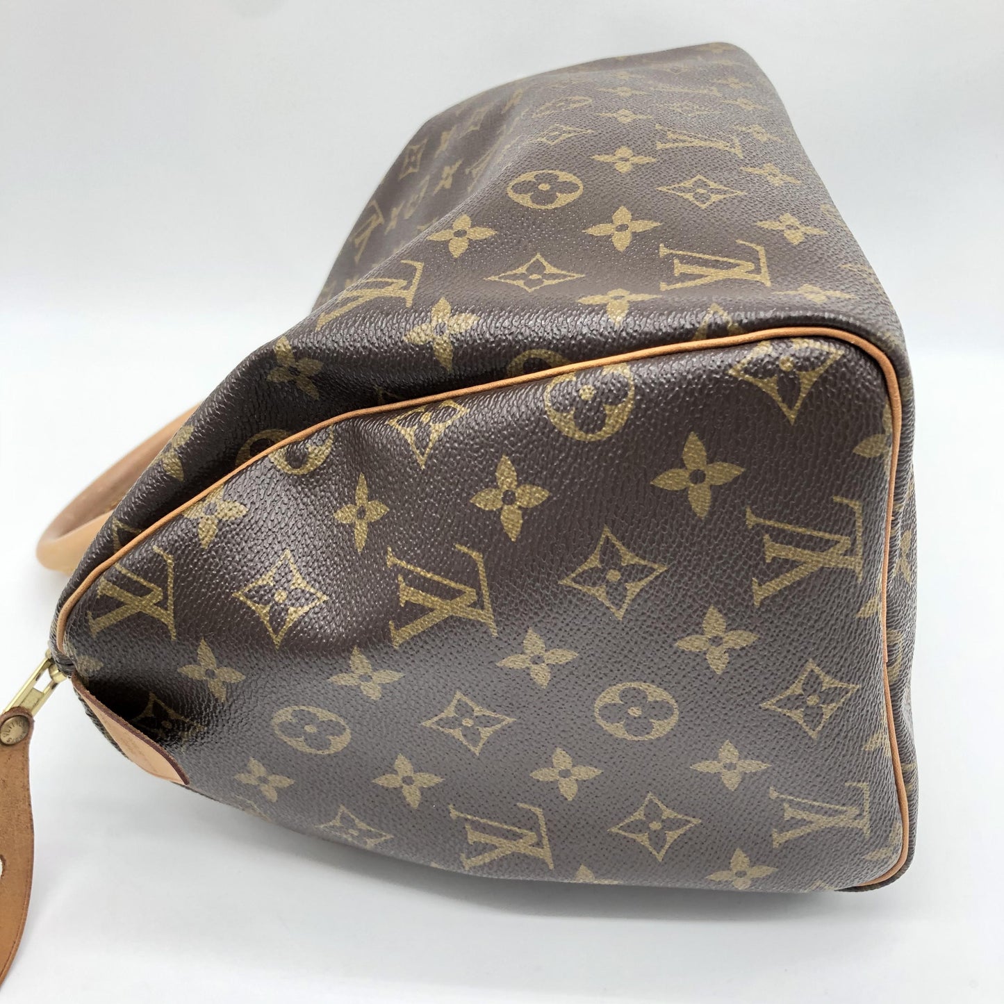 Louis Vuitton Speedy Monogram, Brown, Canvas, Handbag