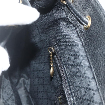 Gucci Gucci bamboo daim, Black, Suede, Backpack