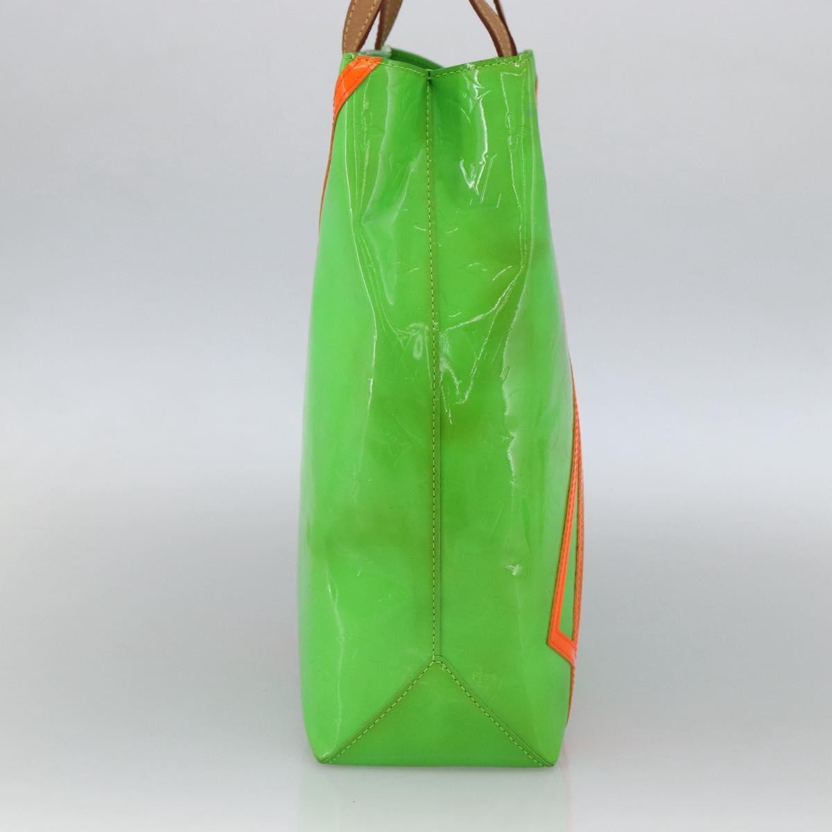 Louis Vuitton Robert Wilson Reade Vernis, Green, Patent Leather, Tote Bag