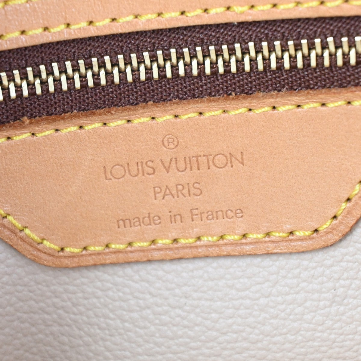 Louis Vuitton Bucket Monogram, Brown, Canvas, Handbag
