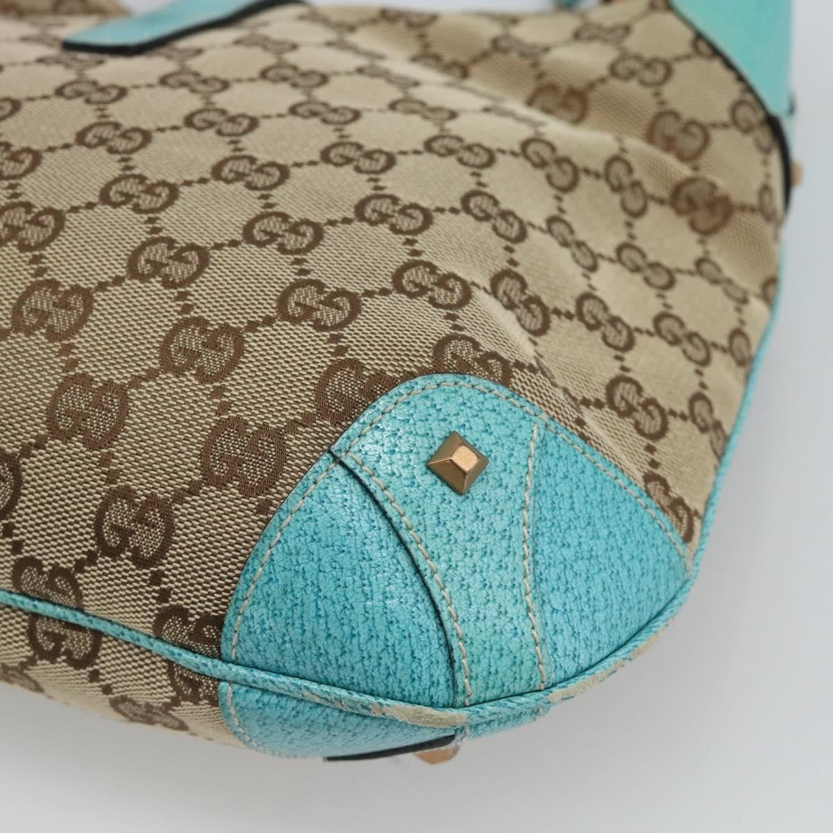 Gucci Jackie Canvas, Brown, Canvas, Handbag