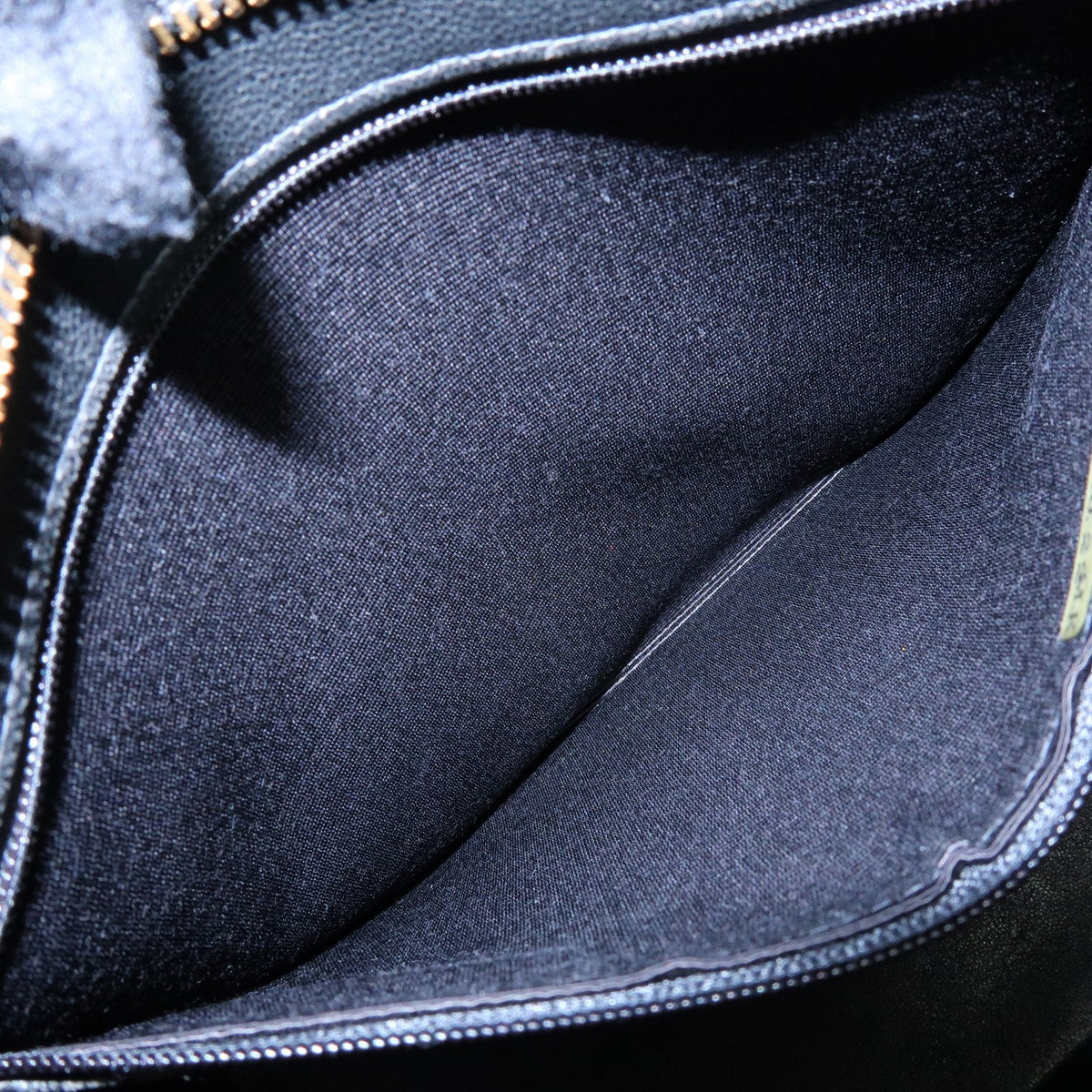 Chanel Medallion Quilted Caviar, Black, Calfskin, Tote Bag